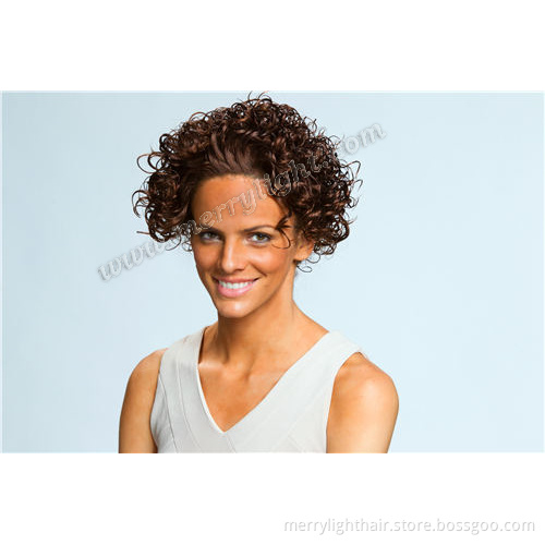 Perfect Style Fashion 100% Human Hair Lace Wig for Lady